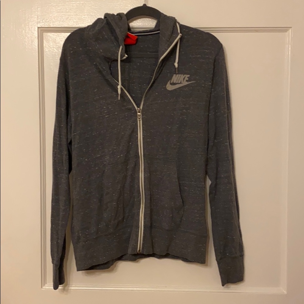 NIKE Zip Up Grey Jacket